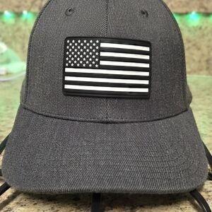 Charcoal Flag Cap